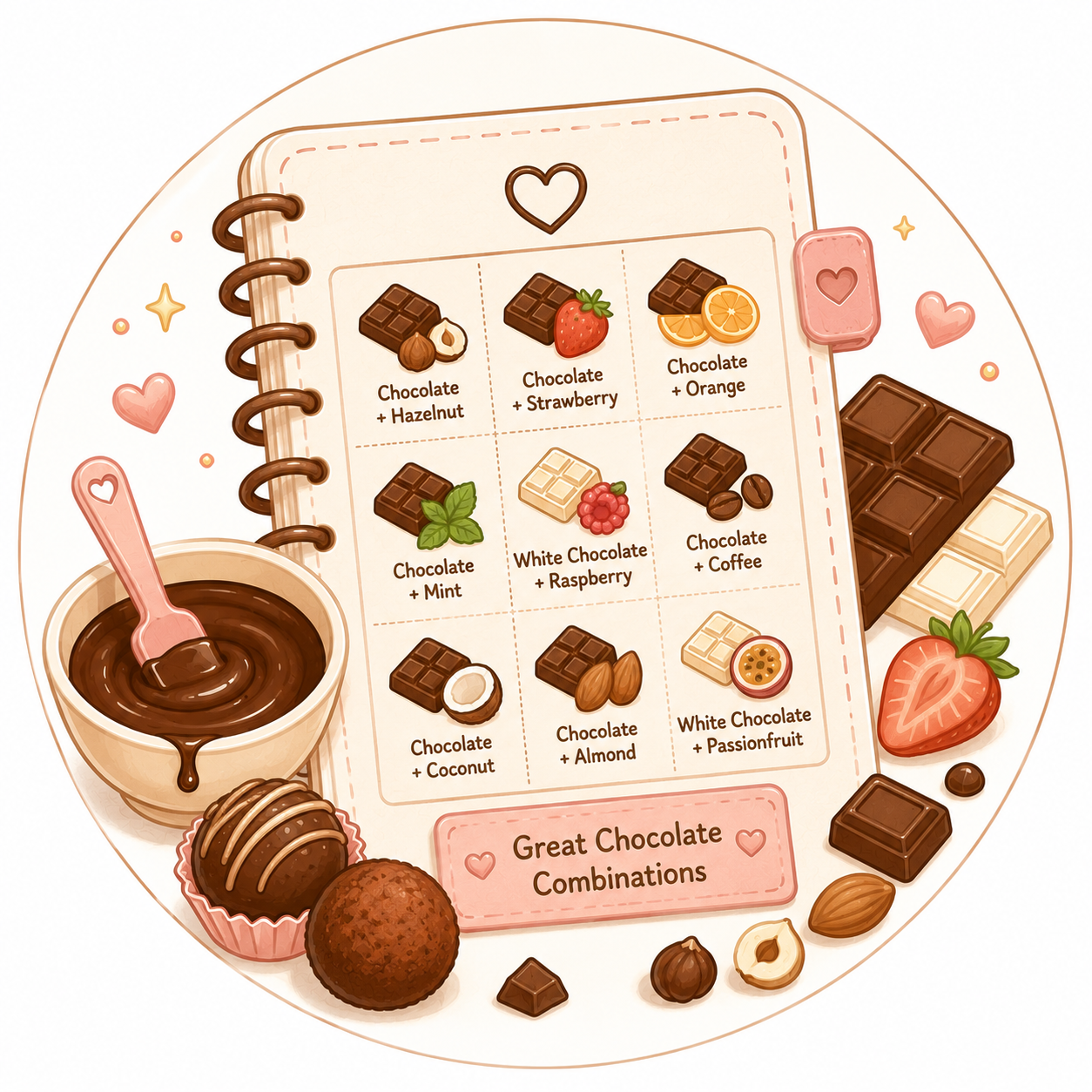 Chocolate Flavor Pairing Sheets