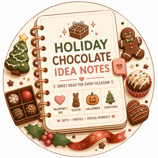 Holiday Chocolate Idea Notes